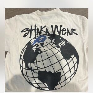 Shaka Wear White Graphic Tee - Short Sleeve